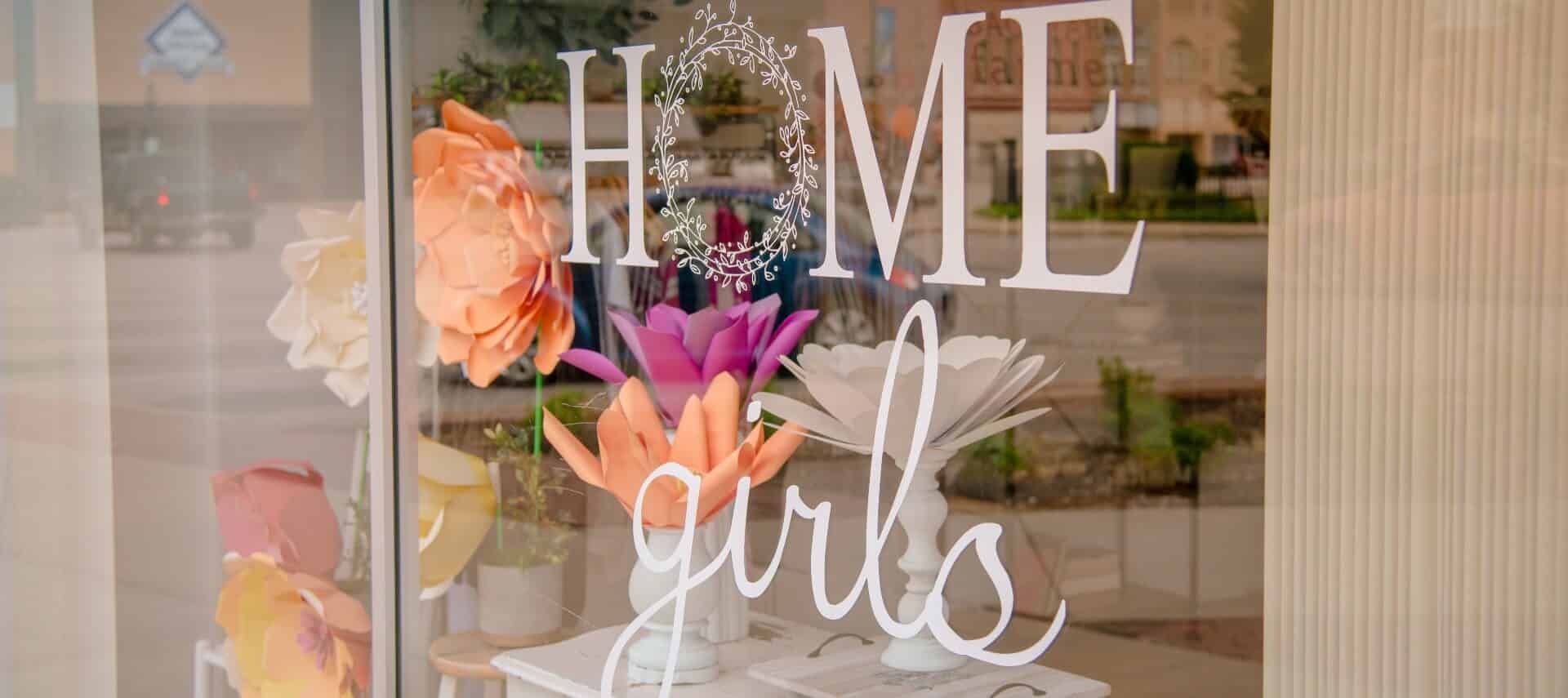 Home Girls storefront in Jacksonville Illinois