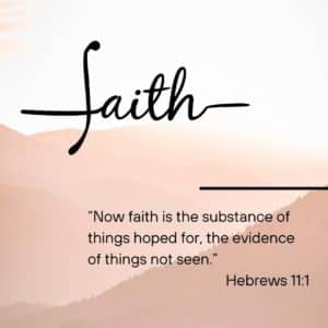Hebrews 11:1 scripture verse