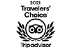 Travelers' Choice TripAdvisor logo